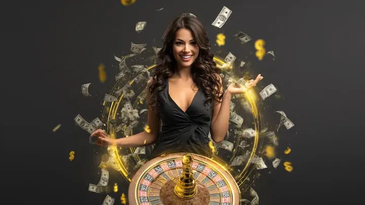 BB44 casino interface with slots and live tables